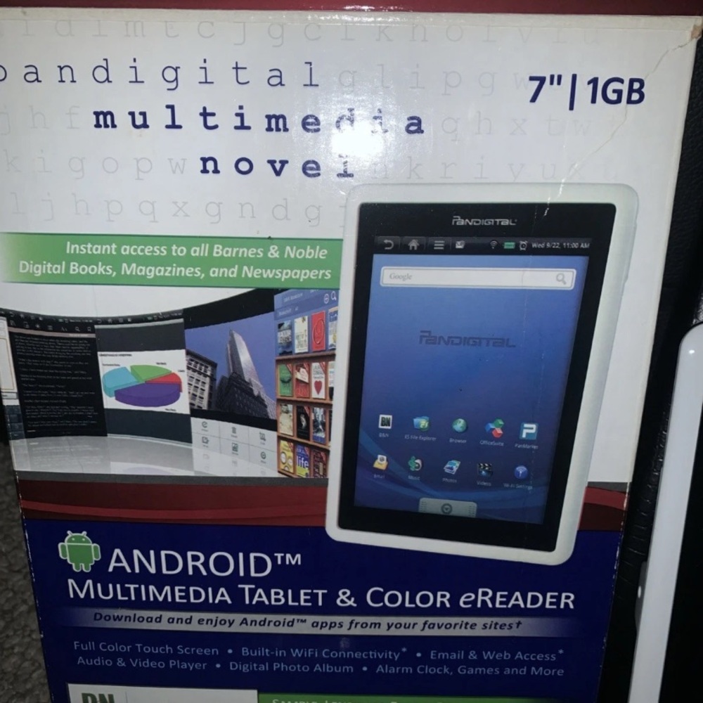 Android Pandigitel Multimedia Tablet eReader - Picture 4 of 6